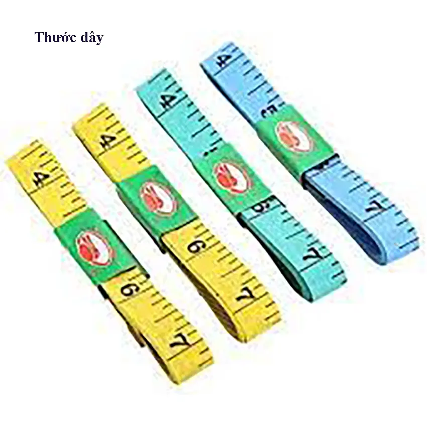 Thước Dây May Đồ, Thước Dây Đo 3 Vòng dài 150cm (giao màu ngẫu nhiên)