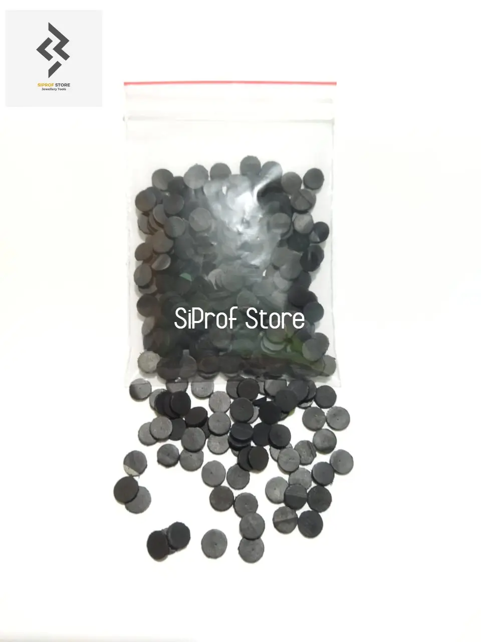 Karet Giwang Hitam Pongpok Suweng Karet Penahan Belakang Anting Tindik isi 15gr