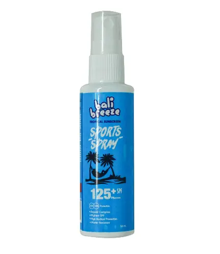 BALI BREEZE  SPORT  spray 50ml semprot rekomendasi    Wajah Facial Sunblock sunscreen spray 1