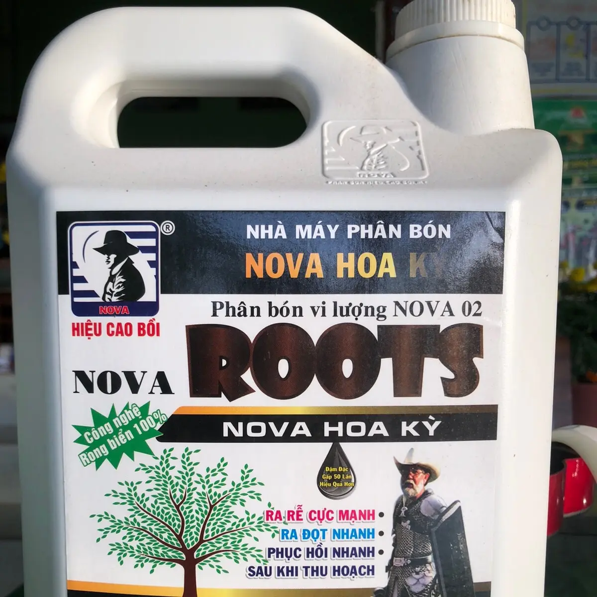 Phân bón Roots Nova Hoa Kỳ cal 5 lít