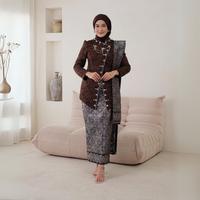 Kebaya + Rok Songket + Selendang (Mahogany) Kebaya + Rok Songket + Selendang (Mahogany)