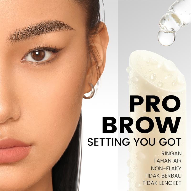 FOCALLURE Eyebrow Gel 3D Double-headed Transparent Eye Brows Wax Waterproof Long-Lasting Smooth Wild Brow Styling Soap 8