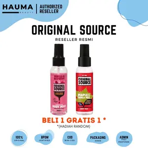 [READY] Original Source Body Mist Vanilla Raspberry / Original Source Body Mist Maple & Vanilla 100ml