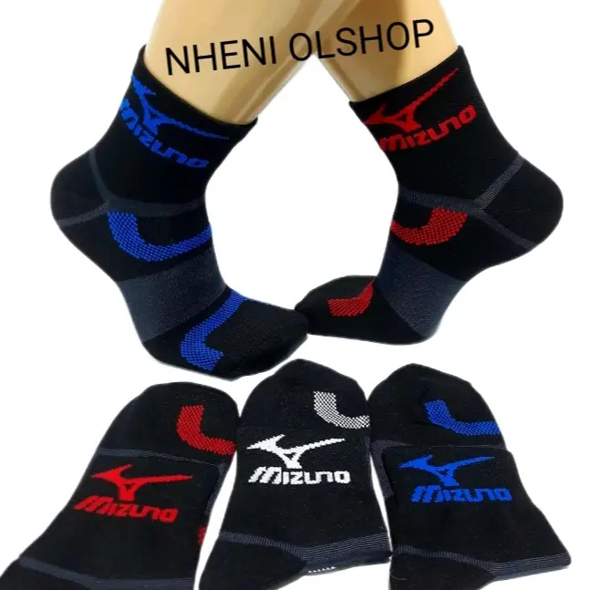 paket 6 pasang kaos kaki sporty pria dan wanita mzn-cod