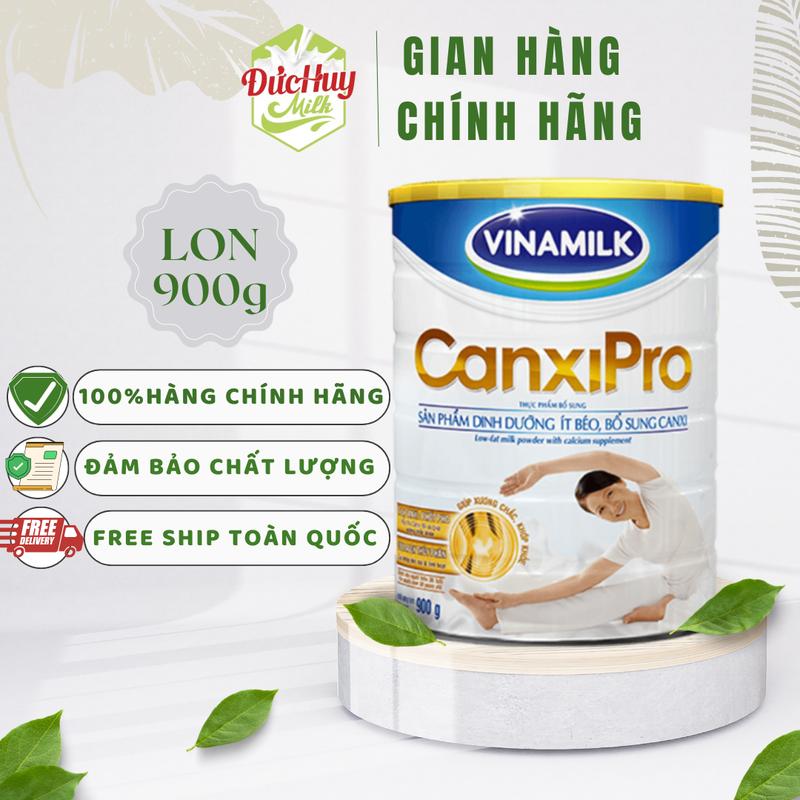 Sữa Bột Vinamilk Canxi Pro 900g_Chính Hãng