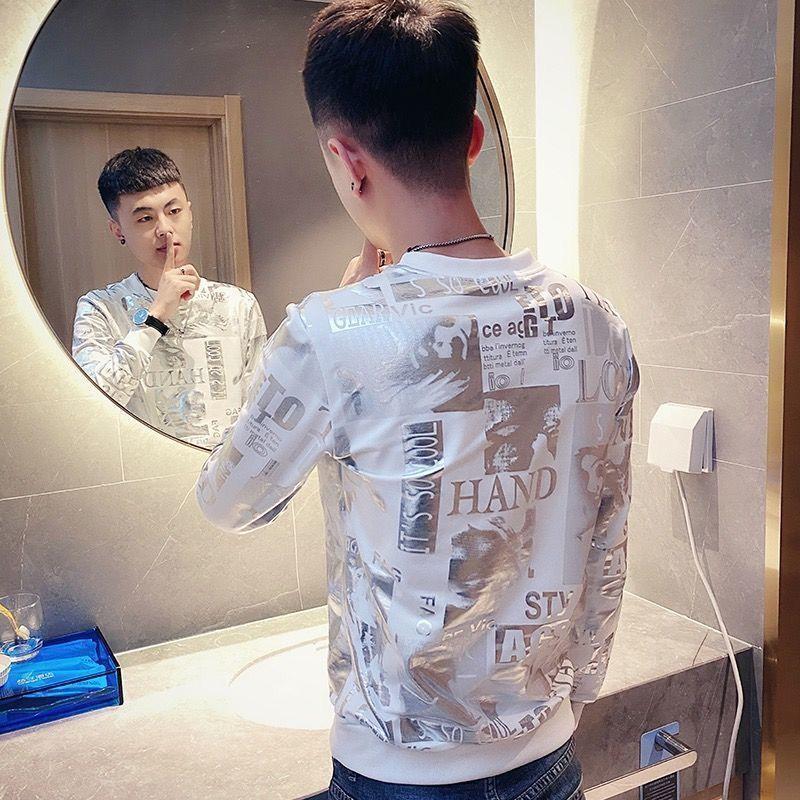 Product Introduction of [ 31k Positive Reviews] Autumn Winter Fleece Sweatshirt Men Ins Trendy Brand Long Sleeve T-Shirt 2021 Versatile Trendy Men's Crew Neck Top Thickened Jacket 11