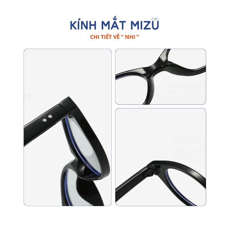 Product Introduction of Gọng Kính Nữ Dáng Oval MIZUEYEWEAR Phong Cách Y2K, Gọng Cận Chất Liệu Nhẹ Bền - "Nhi" 4