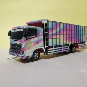 miniatur truk tronton hino non lampu