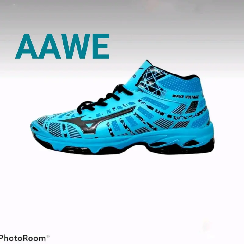septu voli pria wave voltage /sepatu voli mizuno wave voltage 3