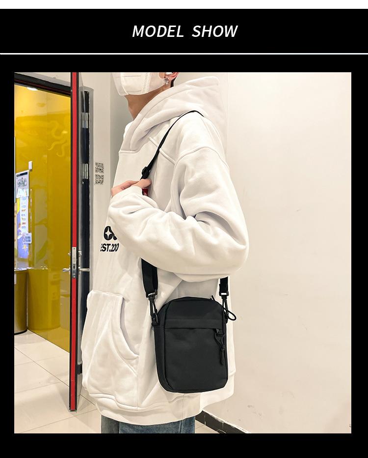 Product Introduction of túi Messenger Dành Cho Nam Giới, Thương Hiệu Thời Trang Mới 2024, Phong Cách Thường Ngày Và Đơn Giản, Túi Đựng Điện Thoại Di Động Túi Đeo Vai Nhỏ Thích Hợp Cho Nam Giới, Phong Cách Ins, Ba Lô, Túi Đeo Vai Nữ 8