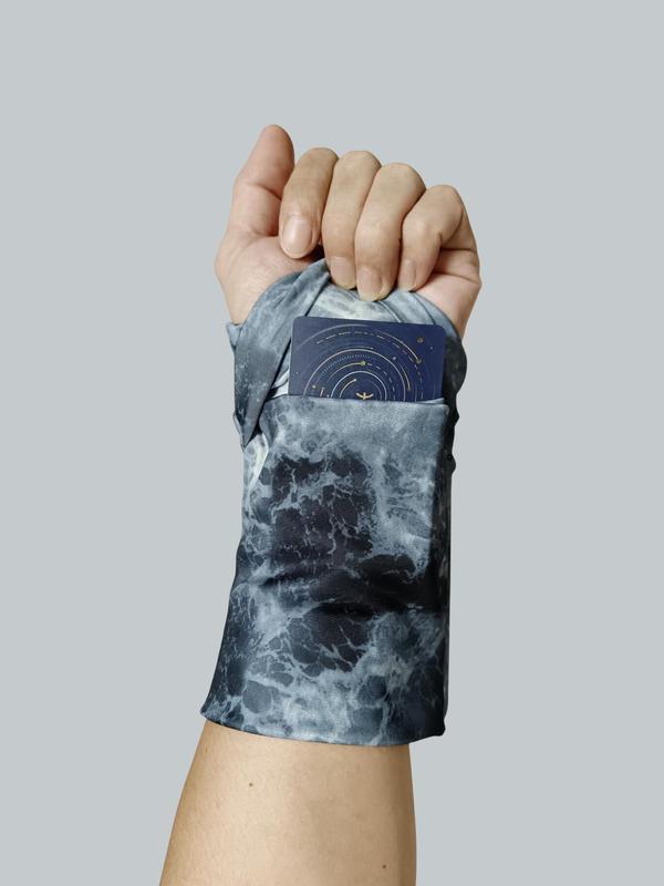 Summer Tie Dye Pattern Sports Wrist Bag, 1 Count Sports & Outdoor Clothes Accessories for Running Cycling Outdoor Activities 4