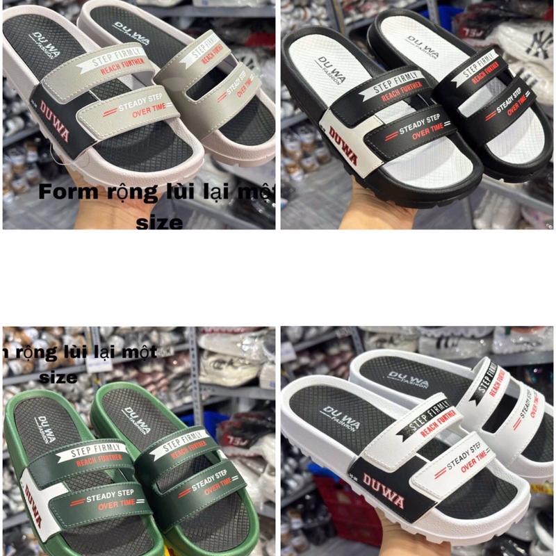 Dép Duwa 2 quai Nam  Nữ và Trẻ Em  (dép form rộng vui lòng đặt lùi 1size) được kiểm tra và thử hàng trước khi thanh toán