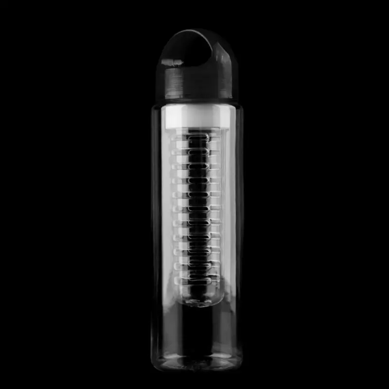 Botol Minum Saringan Infuser Tritan BPA Free 700 ml Buah Hitam Bottles Minuman Plastik Kitchenware Water 3