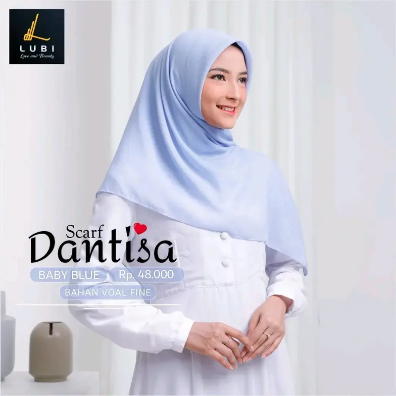 Kerudung  Scarf Dantisa By Lubi Terbaru 8