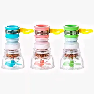 Sambungan Kran Fleksibel Filter Air Anti Splash Shower Penyambung Kran