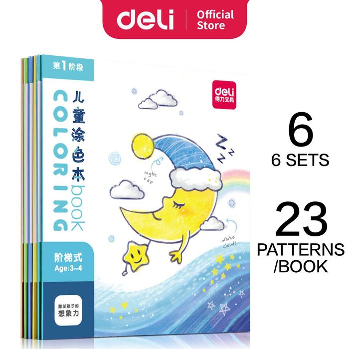 Gambar 「Flash Sale」Deli Buku mewarnai cover animasi, kualitas kertas bagus 73353 Books Pastel - 73353 dari Deli.Indonesia Kab. Tangerang 2 Tokopedia