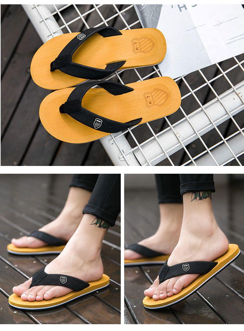 Product Introduction of Dép Xỏ Ngón Mùa Hè Cho Nam, Thời Trang, Đế Dày, Không Trơn Trượt, Đế Mềm, Cá Nhân Hóa, Chống Mài Mòn, Thích Hợp Cho Các Hoạt Động Ngoài Trời Và Bãi Biển Đế Bằng Đồng 16