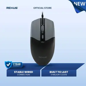 Rexus Mouse Wired Office QC10