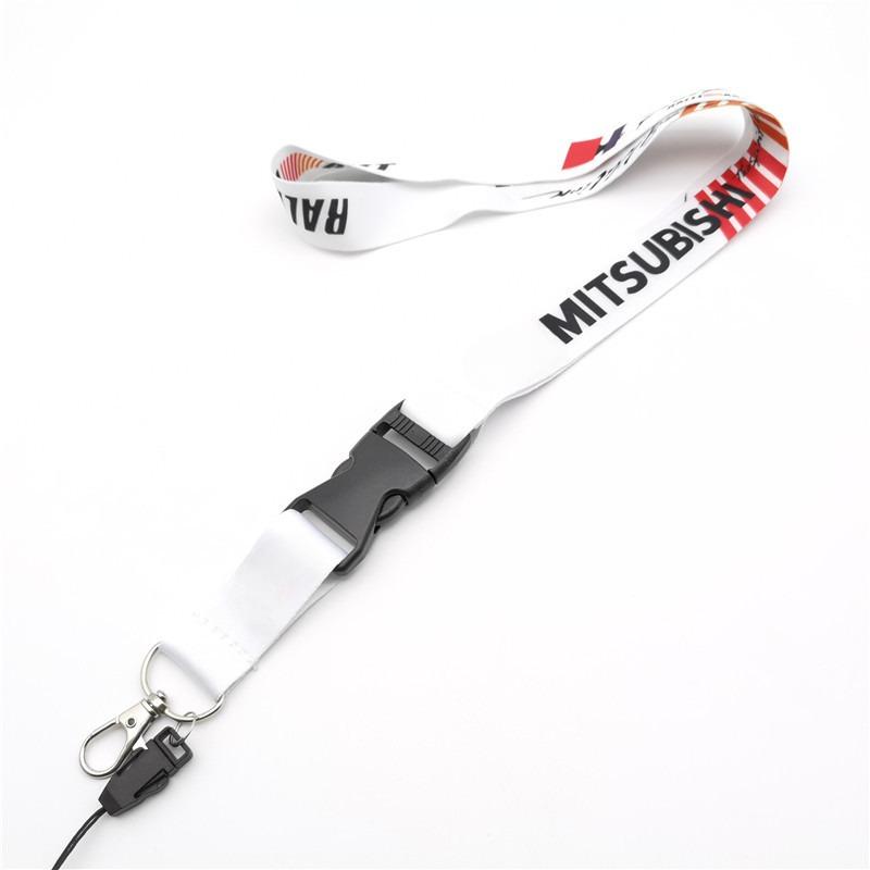 Product Introduction of JDM Style For Mitsubishi Lanyard Mobile ID Card Hanging Strap Car logo Keychains & Lanyard 15