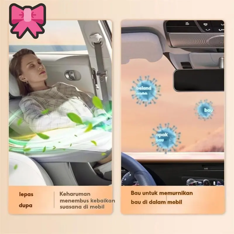 Aromaterapi Mobil [Merek]. Hapus Bau Aneh, Melembutkan Udara, Cocok Penjual & Pemilik Mobil. 7