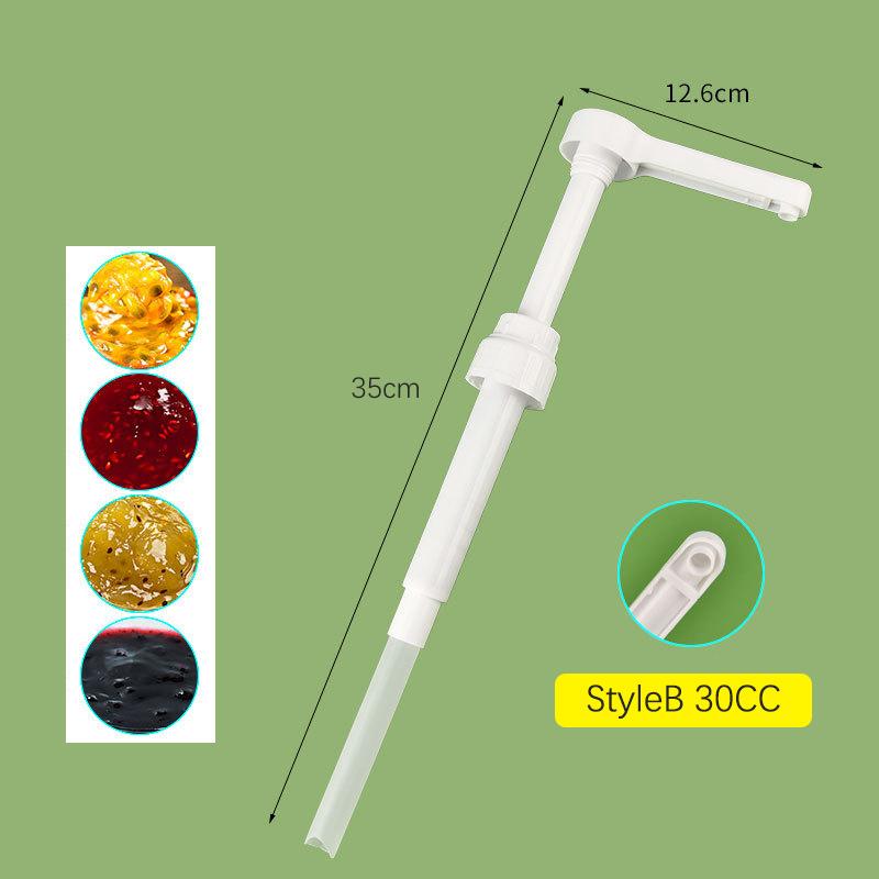 Product Introduction of Syrup Pumps Dispenser Replacement Sauce Pressure Nozzle Bottle Pump Containers for Coffee Kitchen Seasoning Liquid 36