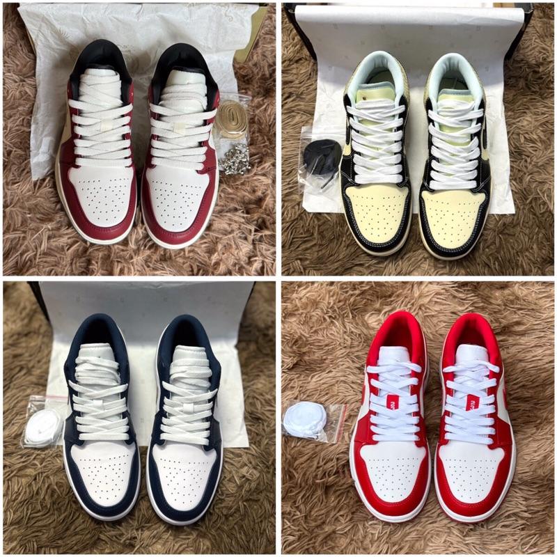 Giày thể thao sneaker nam nữ j1 low hàng quảng châu cao cấp