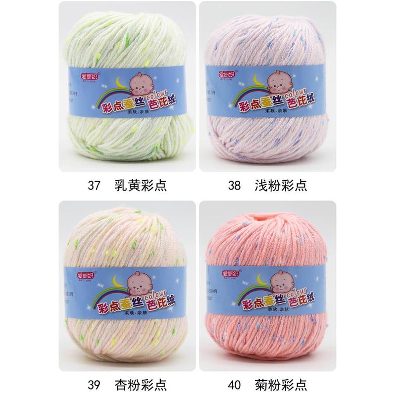 (1-20) Benang Rajut Katun Spotty 5