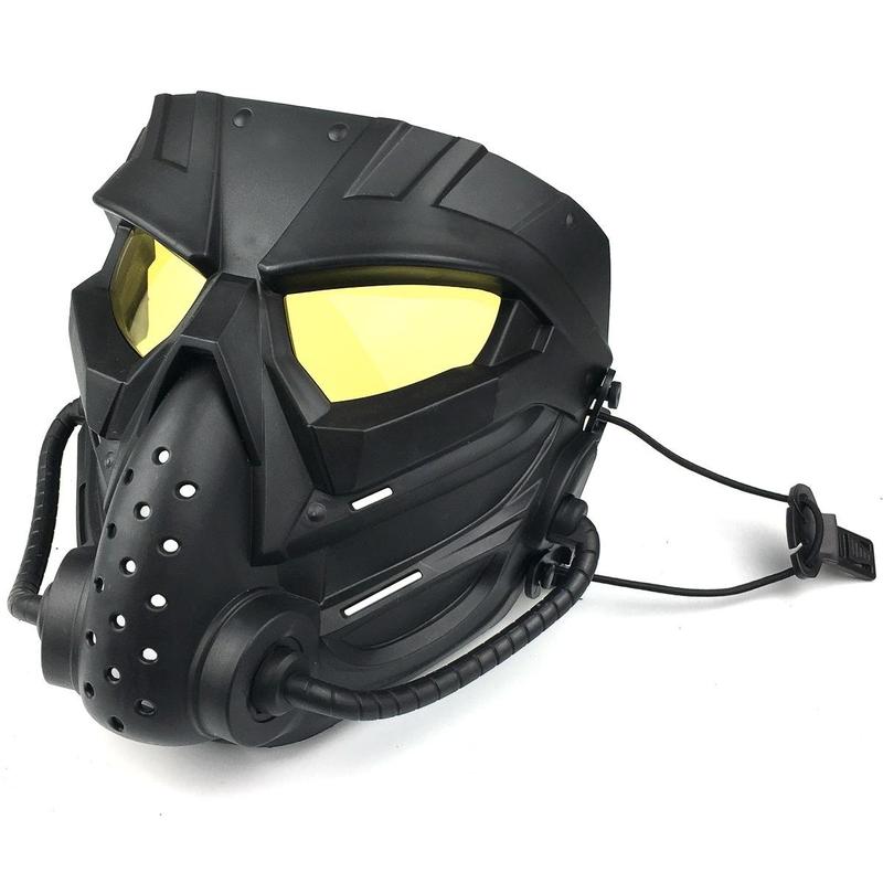 Tactical Mask, 1 Count Full Face Protective Mask with Adjustable Strap, Tactical Full Face Mask for Shooting Game, Self Defense Equipment Accessories 7