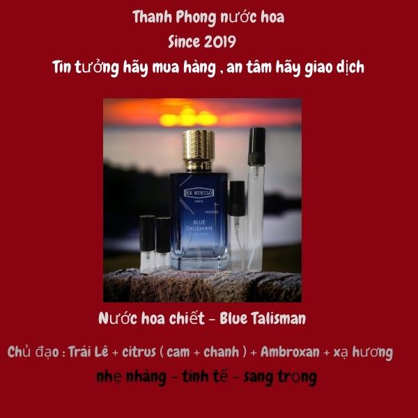 mẫu thử Blue Talisman chiết 5 10ML