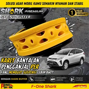 Spring Buffer Premium / Karet Damper Per Stabilizer Toyota RUSH / TERIOS NEW Th 2018 - ON Merk F-One SHARK PREMIUM [ FOS ] Original 100% - DEPAN