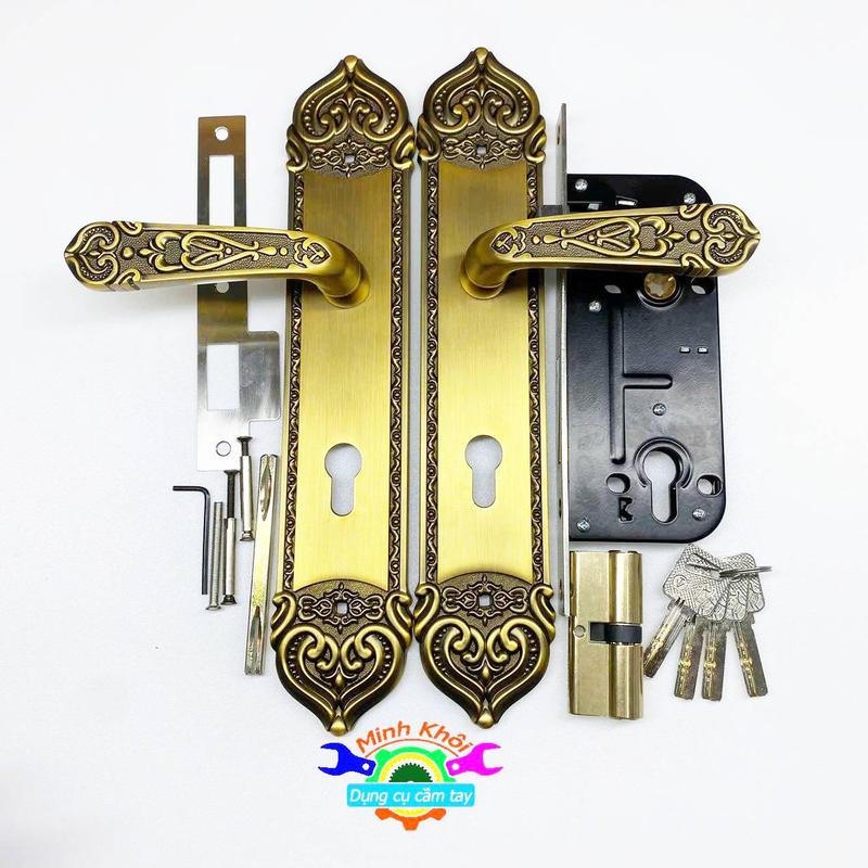 khoá cửa hợp kim thương hiệu Việt Tiệp chính hãng mã 4941 chuyên dùng cho cửa đi cửa phòng sử dụng thân khoá lớn 8545 lắp được cho sắt 4x8 nhôm hệ 1000 cửa gỗ độ dày trên 3 cm