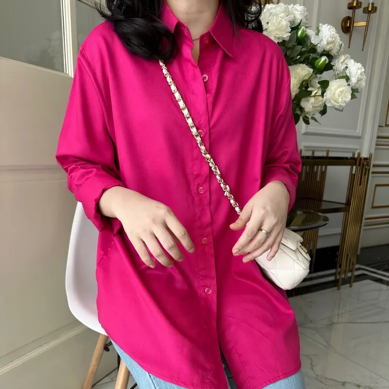 KEMEJA POLOS RAYON TWIL Baju atasan 5