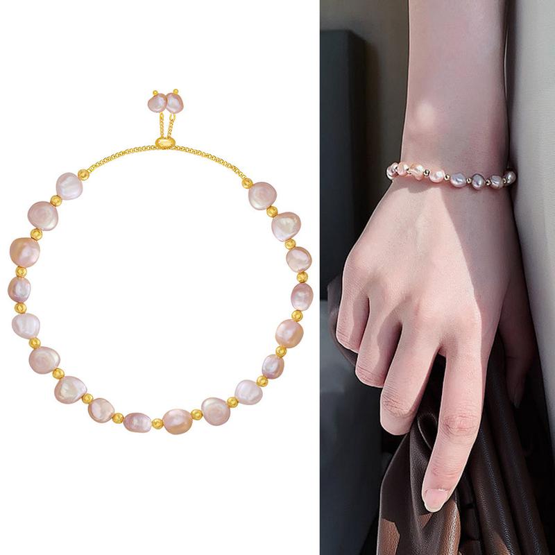 Product Introduction of Flat Round Shape Bracelet Fashion Jewelry Gift for Women 21