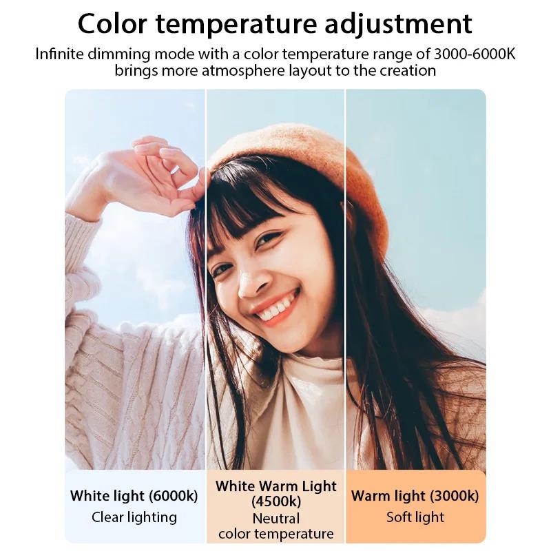 Product Introduction of Bảng Đèn LED Video Chụp Ảnh, 3000K-6000 KMcoplus, Bộ Đèn Studio Chụp Ảnh Chiếu Sáng, Để Chụp Và Phát sóng Trực Tiếp, Bộ Lọc RGB Youbube 3
