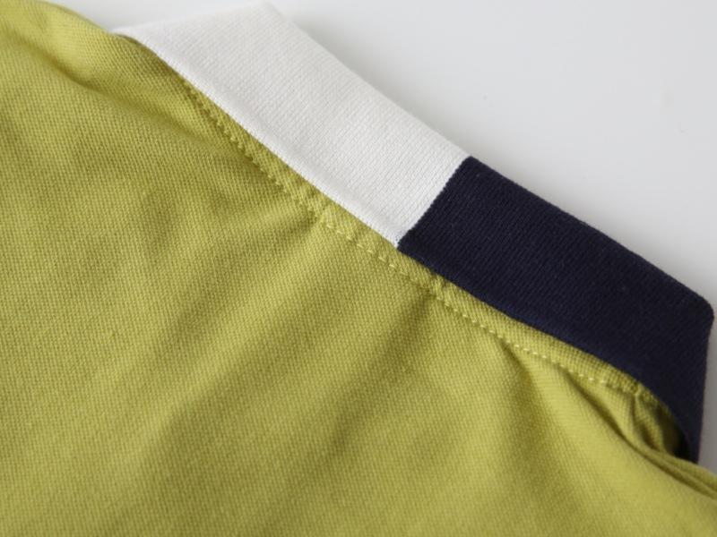 Product Introduction of 2025 Children's Summer Clothing Short-Sleeved Polo Shirt Boys' Short-Sleeved Shirt Baby Color Matching Collar Fashion Polo 12