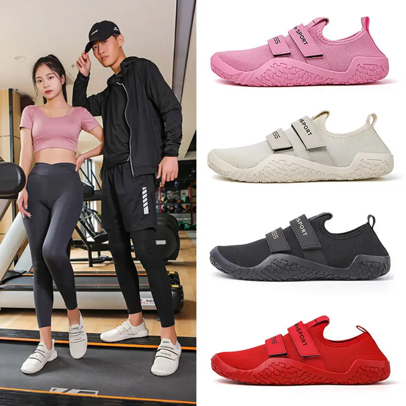Men's Squat Weightlifting Deadlift Shoes Women's Indoor Comprehensive Sports Fitness Shoes Silent Yoga Shoes Treadmill Special Shoes 0