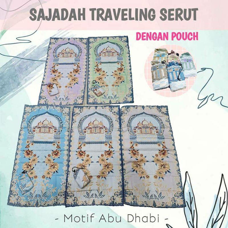 Sajadah Tas Dompet Traveling Abu Dhabi Travel Tipis Oleh Oleh Haji MOTIF & WARNA TDK BISA PILIH 1