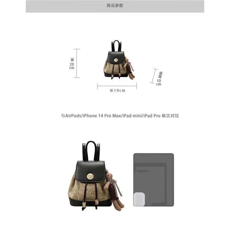 Product Introduction of Oil Painting Light and Shadow Niche High-Grade Backpack New Popular Super Popular Portable Shoulder Messenger Bag 1