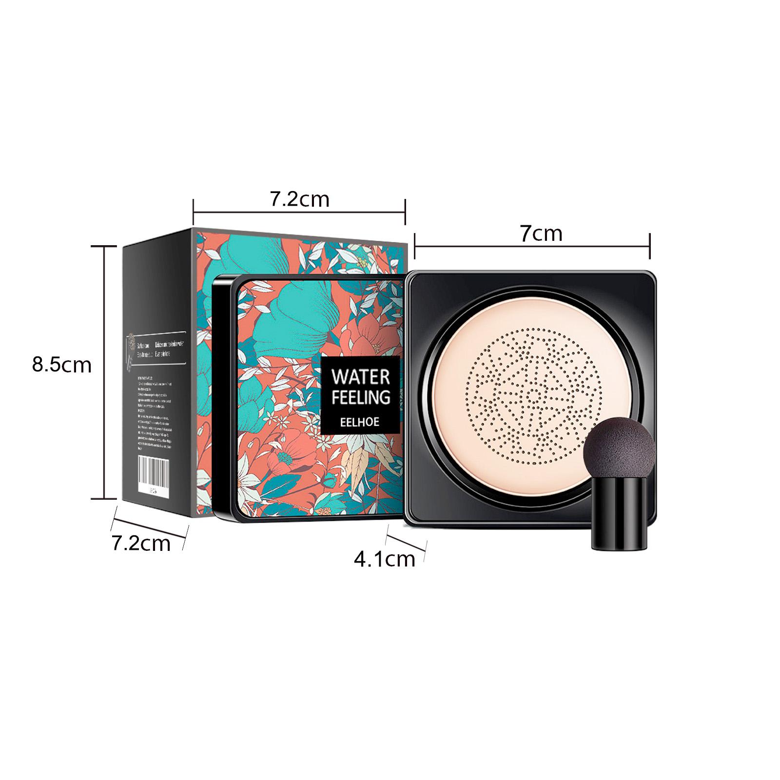 EELHOE Flawless Cushion BB Cream Krim BB Cushion Jamur Menyembunyikan Ketidaksempurnaan Tahan Air Tahan Keringat Tidak Mengotori Wajah Foundation