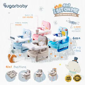 Sugarbaby 4in1 SitOnMe Folded Booster & Chair / kursi Makan Anak