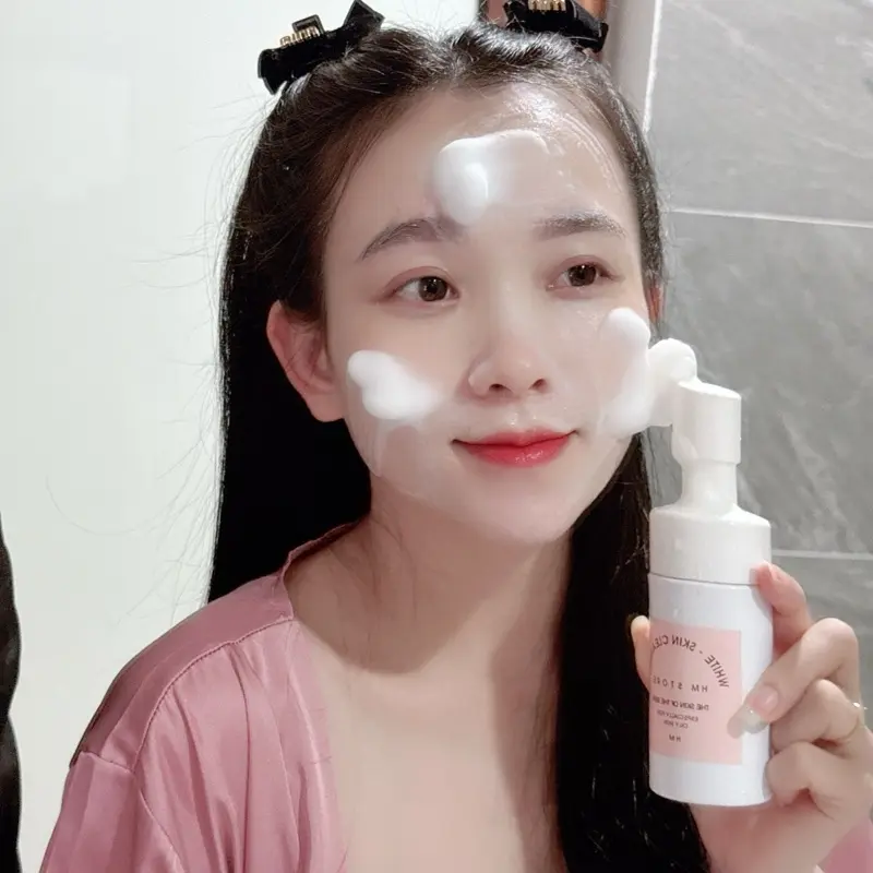 Sữa Rửa Mặt Tẩy Trang HM STORE (làm sạch da, hỗ trợ kiểm soát dầu nhờn, cải thiện mụn cám mụn đầu đen) 4