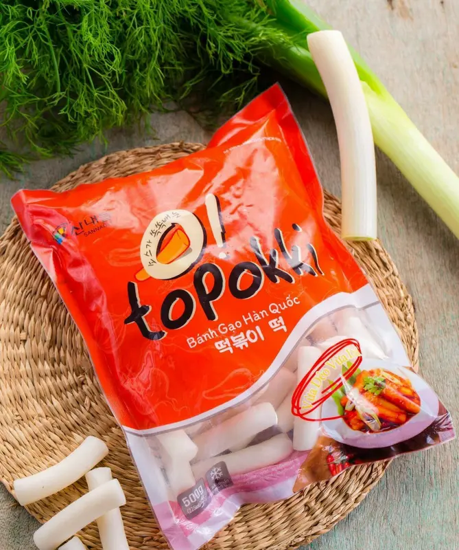 1kg bánh gạo Topokki siêu ngon 1
