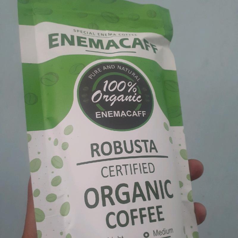 Enemacaff kopi enema Organic Natural 250gr 500gr Bubuk Light Roast Pack ...