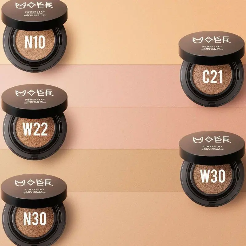 MAKE OVER POWERSTAY DEMI MATTE COVER CUSHION - cushion make over - bedak cair make over - bedak tahan lama Foundation Wajah Waterproof 3