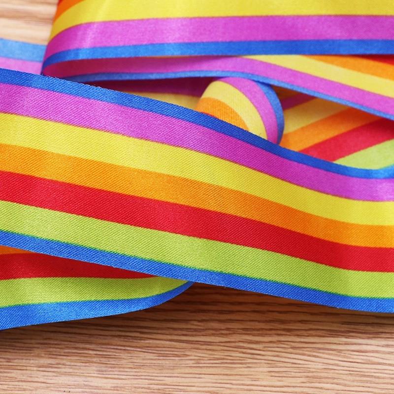 Product Introduction of 2M/4M Colorful Gym Ribbons Dance Ribbon Rhythmic Art Gymnastic Ballet Streamer Twirling Rod Stick For Gym Training Professional 5