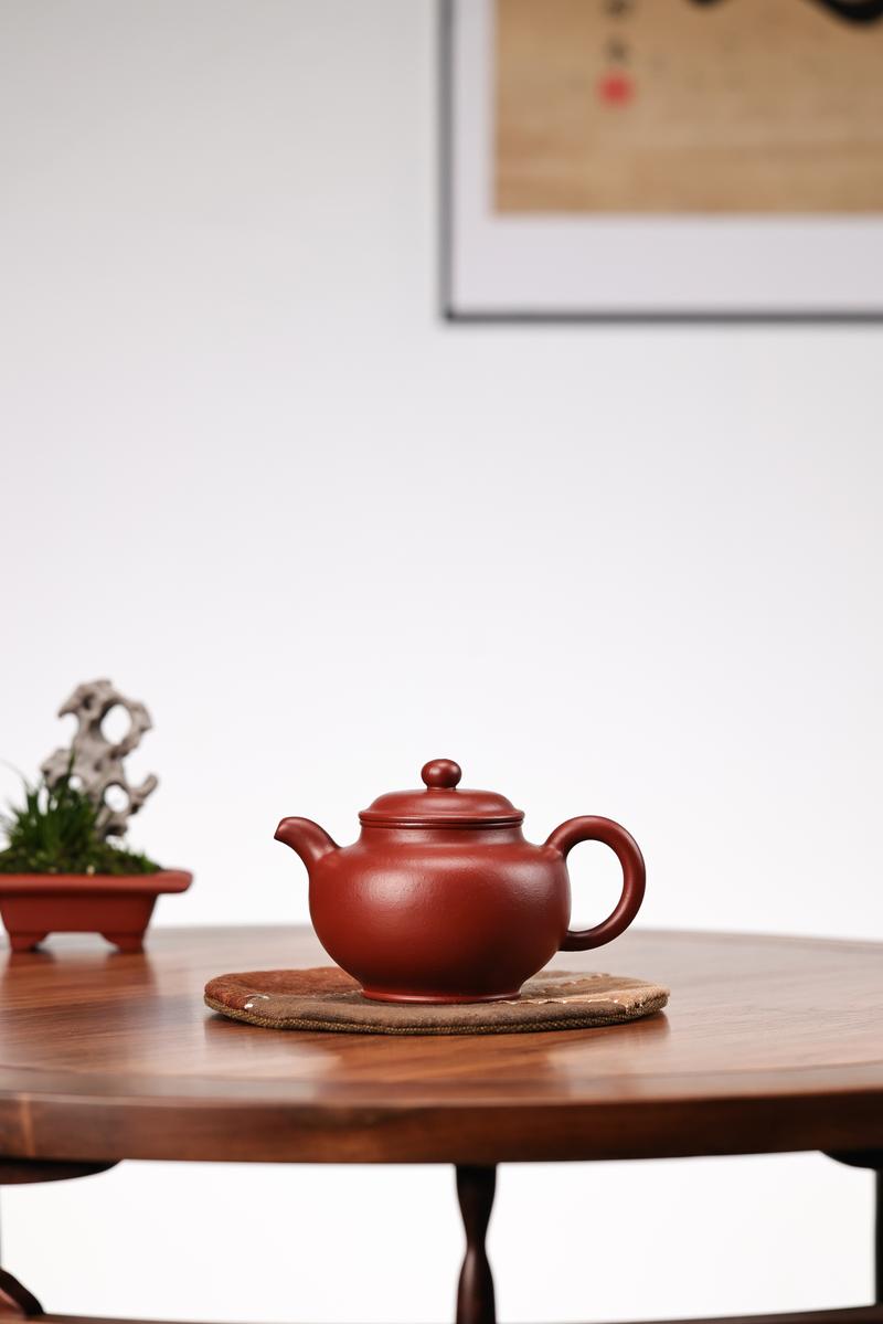 Product Introduction of Chinese Yixing purple clay teapot 100% natural purple clay teapot huanglongshan zhuni duozhi teapot 250 ml 9