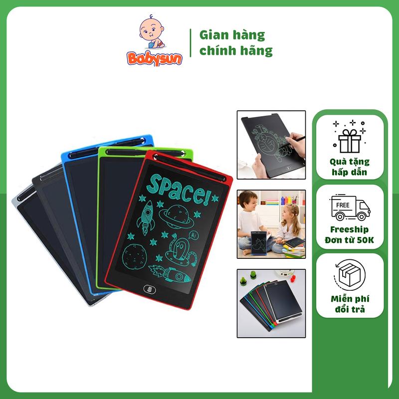  Bảng vẽ điện tử bảng viết tự xoá LCD thông minh 8.5 inch cho bé dụng cụ học tập cho trẻ 