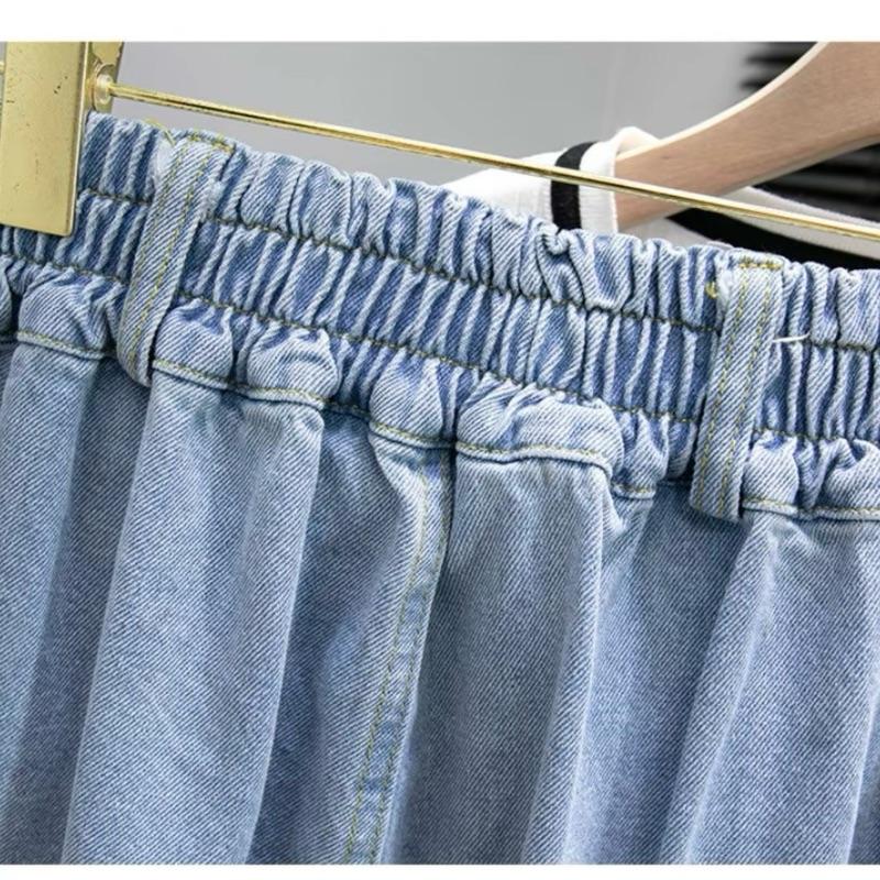 [CÓ BIGSZ]40-75KG Quần LƯNG CHUN dáng suông 2 cúc form to cạp cao chất bò mềm có co giãn có bigsz. 5