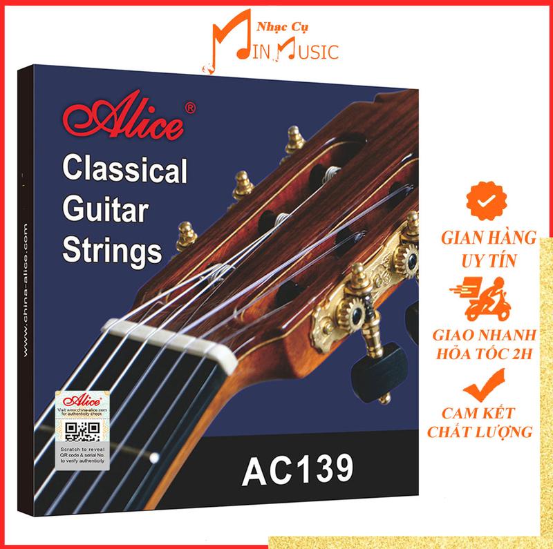 Dây Đàn Guitar Classic Alice AC139| Đây đàn guitar nilon Alice| Classic guitar strings