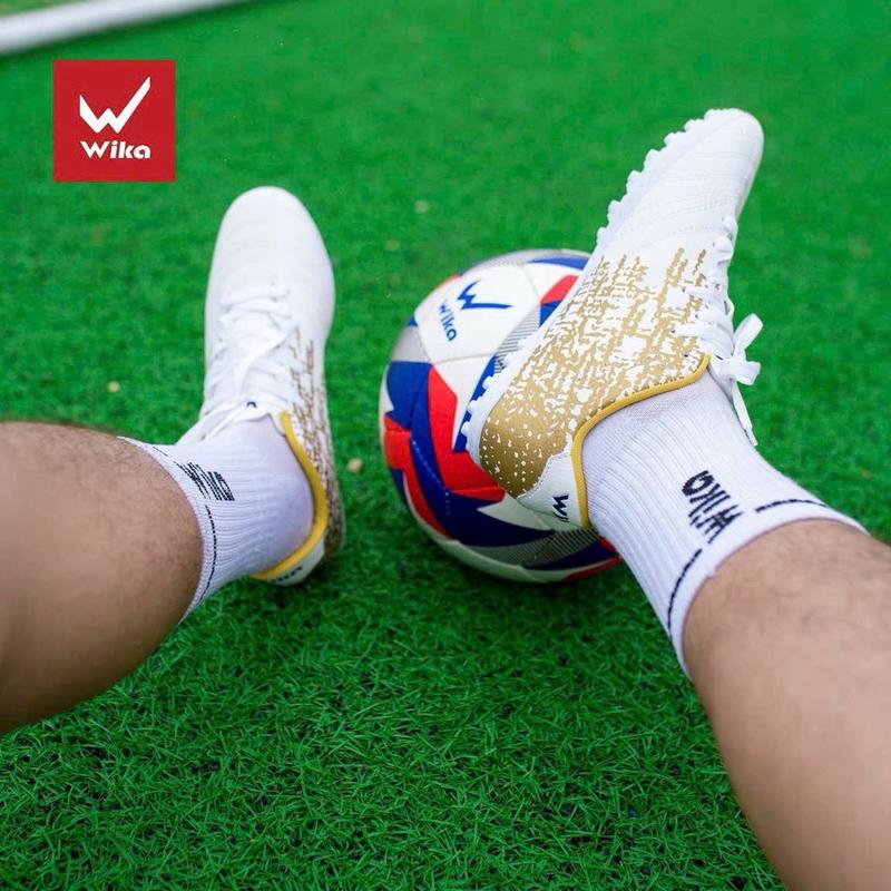 [Đủ màu] Giày đá banh đá bóng Wika Ultra 5 chính hãng giá rẻ size 38-44 da nhăn cao cấp chống thấm đã khâu đế đinh TF người lớn nam nữ thi đấu tập luyện đá giải sân cỏ tự nhiên nhân tạo bền